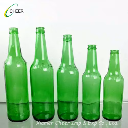 Bottiglie di birra in vetro serigrafato da 330 ml/500 ml/620 ml/640 ml