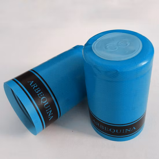 Pellicola termoretraibile in PVC personalizzata per capsule di vino